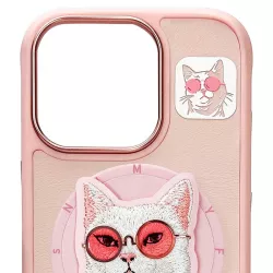 iPhone 16 Pro | Coque MagSafe NIMMY FRIENDS Glasses Cool Cat