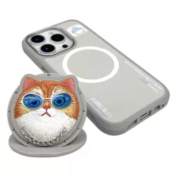 iPhone 16 Pro Max | Coque MagSafe NIMMY FRIENDS Glasses Cool Kitten