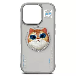 iPhone 16 Pro Max | Coque MagSafe NIMMY FRIENDS Glasses Cool Kitten