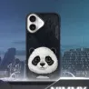 iPhone 16 | Coque NIMMY FRIENDS Big Eyed Pet Panda Brodé