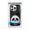 iPhone 16 Pro | Coque NIMMY FRIENDS Big Eyed Pet Panda Brodé