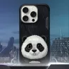 iPhone 16 Pro Max | Coque NIMMY FRIENDS Big Eyed Pet Panda Brodé