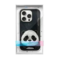 iPhone 16 Pro Max | Coque NIMMY FRIENDS Big Eyed Pet Panda Brodé