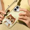 iPhone 16 | Coque NIMMY FRIENDS Big Eyed Pet Chaton Brodé