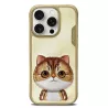 iPhone 16 Pro Max | Coque NIMMY FRIENDS Big Eyed Pet Chaton Brodé