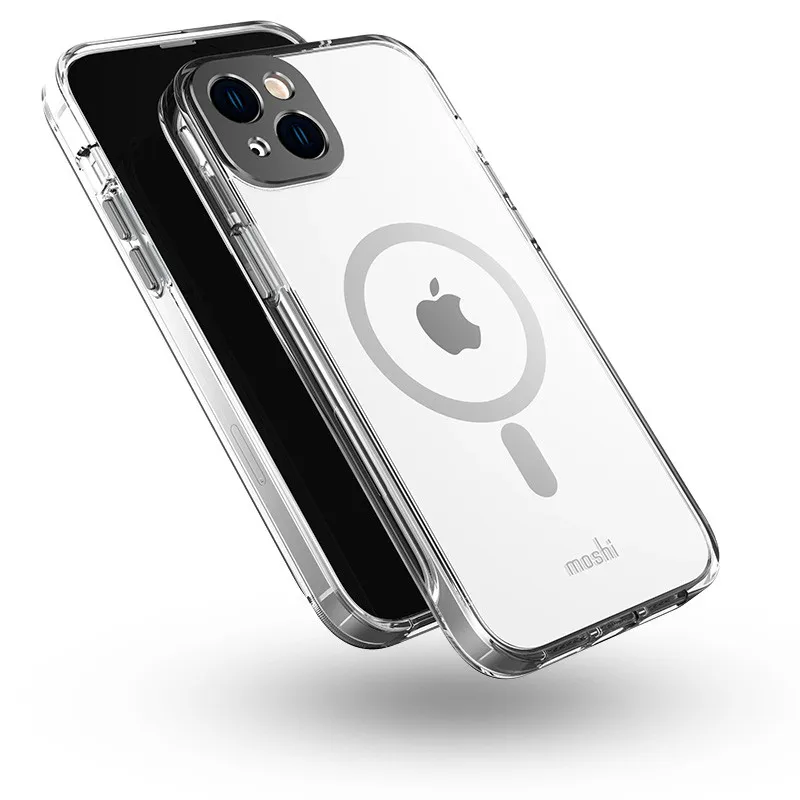 Coque Transparente MOSHI iGlaze MagSafe pour iPhone 14 Plus Coque Transparente MOSHI iGlaze MagSafe pour iPhone 14 Plus