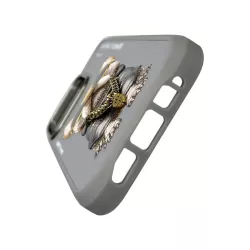 iPhone 16 Pro | Coque NIMMY Gray Glasses Cool Dog Brodée