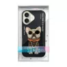 iPhone 16 | Coque NIMMY FRIENDS Black Glasses Cool Dog Brodée