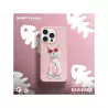 iPhone 16 Pro | Coque NIMMY Pink Glasses Cool Cat Brodée