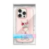 iPhone 16 Pro Max | Coque NIMMY FRIENDS Pink Glasses Cool Cat Brodée