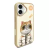 iPhone 16 | Coque NIMMY FRIENDS Cool Cute Cat Brodée