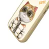 iPhone 16 | Coque NIMMY FRIENDS Cool Cute Cat Brodée