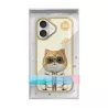 iPhone 16 | Coque NIMMY FRIENDS Cool Cute Cat Brodée