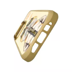 iPhone 16 Pro | Coque NIMMY FRIENDS Cool Cute Cat Brodée