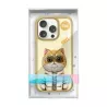 iPhone 16 Pro Max | Coque NIMMY FRIENDS Cool Cute Cat Brodée