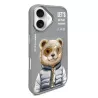 iPhone 16 | Coque NIMMY FRIENDS Cool Cute Bear Brodée