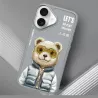 iPhone 16 | Coque NIMMY FRIENDS Cool Cute Bear Brodée