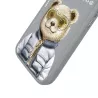 iPhone 16 Pro | Coque NIMMY FRIENDS Cool Cute Bear Brodée