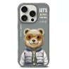 iPhone 16 Pro | Coque NIMMY FRIENDS Cool Cute Bear Brodée