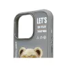 iPhone 16 Pro Max | Coque NIMMY FRIENDS Cool Cute Bear Brodée