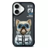 iPhone 16 | Coque NIMMY FRIENDS Cool Cute Dog Brodée