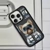 iPhone 16 Pro | Coque NIMMY FRIENDS Cool Cute Dog Brodée