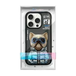 iPhone 16 Pro | Coque NIMMY FRIENDS Cool Cute Dog Brodée