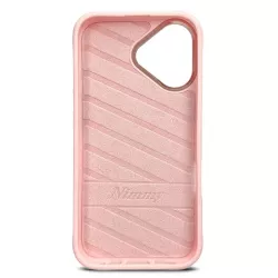 iPhone 16 | Coque NIMMY FRIENDS Cool Cute Pink Cat Brodée