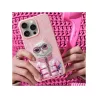 iPhone 16 Pro | Coque NIMMY Cool Cute Pink Cat Brodée