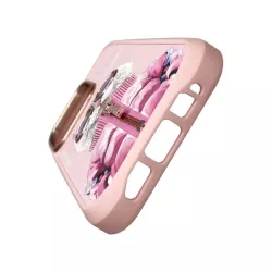 iPhone 16 Pro Max | Coque NIMMY FRIENDS Cool Cute Pink Cat Brodée