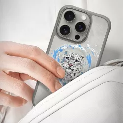 iPhone 16 Pro Max | Coque MagSafe NIMMY FRIENDS Panther Brodée