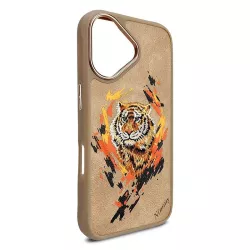 iPhone 16 | Coque MagSafe NIMMY FRIENDS Tiger Brodée