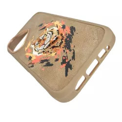 iPhone 16 | Coque MagSafe NIMMY FRIENDS Tiger Brodée