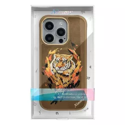 iPhone 16 Pro Max | Coque MagSafe NIMMY FRIENDS Tiger Brodée