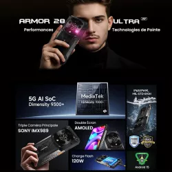 Smartphone Robuste ULEFONE Armor 28 Ultra AI