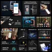 Smartphone Robuste ULEFONE Armor 28 Ultra AI