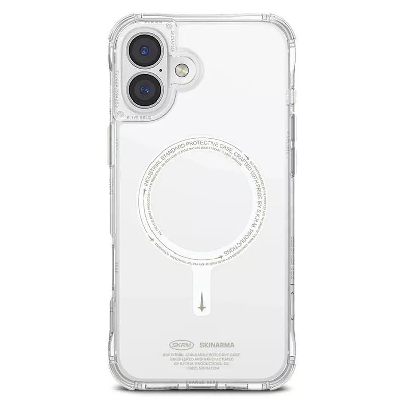 iPhone 16 Plus | Coque MagSafe SKINARMA Saido NiteGlow Mag-Charge