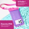 Pochette Étanche Flottante CASE MATE Purple Paradise
