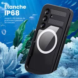 Galaxy S25 Plus | Coque Étanche REDPEPPER Compatible MagSafe