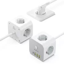 Multiprise BASEUS PowerCombo 7-en-1 avec USB-C & USB-A