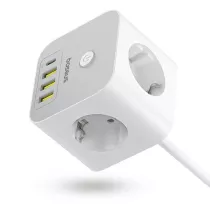 Multiprise BASEUS PowerCombo 7-en-1 avec USB-C & USB-A