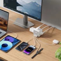 Multiprise BASEUS PowerCombo 7-en-1 avec USB-C & USB-A