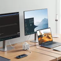Multiprise BASEUS PowerCombo 7-en-1 avec USB-C & USB-A