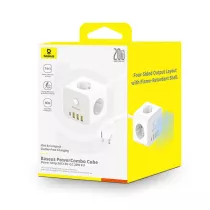 Multiprise BASEUS PowerCombo 7-en-1 avec USB-C & USB-A