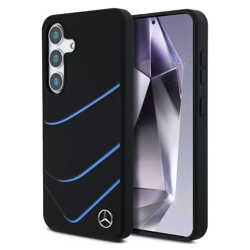 Galaxy S25 | Coque MagSafe MERCEDES Contrasted Curves