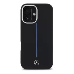 iPhone 16 | Coque MagSafe MERCEDES Vertical Stripe