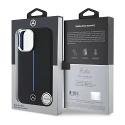 iPhone 16 | Coque MagSafe MERCEDES Vertical Stripe