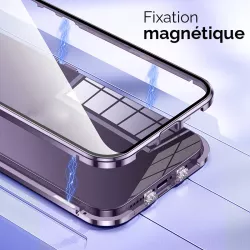 iPhone 16e | Coque Intégrale Magnétique en Verre Trempé