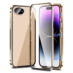 iPhone 16e | Coque Intégrale Magnétique en Verre Trempé