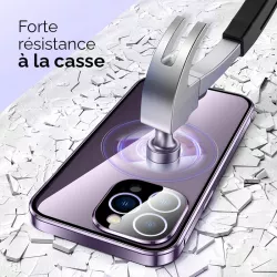 iPhone 16 Plus | Coque Intégrale Magnétique en Verre Trempé